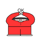 丸メガネ（個別スタンプ：3）