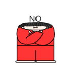 丸メガネ（個別スタンプ：4）