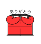 丸メガネ（個別スタンプ：5）