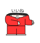 丸メガネ（個別スタンプ：16）