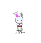 東京アラサーうさぎ2（個別スタンプ：4）