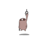 仏頂樹懶, slothky.（個別スタンプ：4）