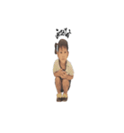 kamin's so cute.（個別スタンプ：13）