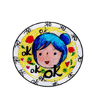 Test Blue（個別スタンプ：3）