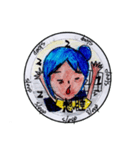 Test Blue（個別スタンプ：4）