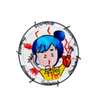Test Blue（個別スタンプ：5）