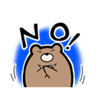 ツキノワグマのくまぞーさん。（個別スタンプ：10）