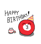 The billiard balls（個別スタンプ：1）