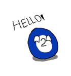 The billiard balls（個別スタンプ：3）