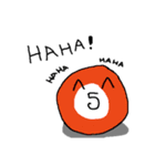 The billiard balls（個別スタンプ：5）