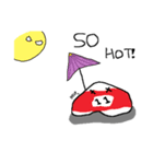 The billiard balls（個別スタンプ：11）