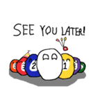 The billiard balls（個別スタンプ：16）