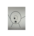 white egg  people（個別スタンプ：6）