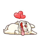 wide mouth ＆ Frowned（個別スタンプ：1）