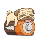 wide mouth ＆ Frowned（個別スタンプ：6）