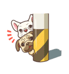wide mouth ＆ Frowned（個別スタンプ：25）