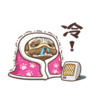 wide mouth ＆ Frowned（個別スタンプ：40）