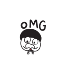 Black head ~ Woah ~（個別スタンプ：11）