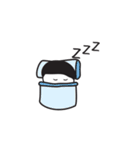 Black head ~ Woah ~（個別スタンプ：19）