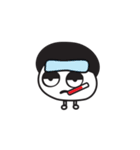 Black head ~ Woah ~（個別スタンプ：30）