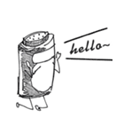 Fussy canned powder（個別スタンプ：5）