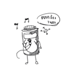 Fussy canned powder（個別スタンプ：6）
