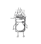 Fussy canned powder（個別スタンプ：9）