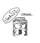 Fussy canned powder（個別スタンプ：10）