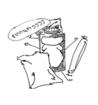 Fussy canned powder（個別スタンプ：13）