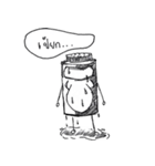 Fussy canned powder（個別スタンプ：23）