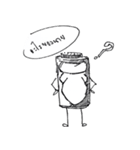 Fussy canned powder（個別スタンプ：26）