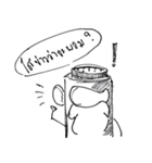 Fussy canned powder（個別スタンプ：33）