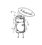 Fussy canned powder（個別スタンプ：37）