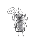 Fussy canned powder（個別スタンプ：39）