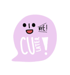 Pastel background（個別スタンプ：7）