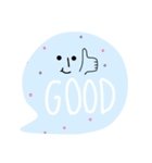 Pastel background（個別スタンプ：20）
