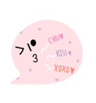 Pastel background（個別スタンプ：22）