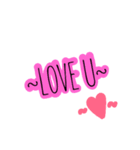 love you cute（個別スタンプ：5）