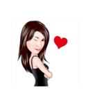 I Love Nuannuan -Fiona（個別スタンプ：16）