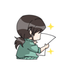 白紙とたたかうひと（個別スタンプ：1）