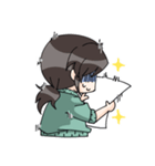 白紙とたたかうひと（個別スタンプ：3）