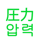 あなたはもう韓国語を知っている Vo.1（個別スタンプ：8）