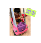 Slow flying angel, Down's syndrome（個別スタンプ：15）