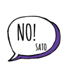【SATO】専用スタンプ（個別スタンプ：3）