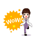 Dr.Manapee ＆ DNA angel（個別スタンプ：4）