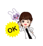 Dr.Manapee ＆ DNA angel（個別スタンプ：22）