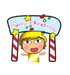 Kamori.^_^17Merry Christmas.（個別スタンプ：1）