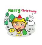 Kamori.^_^17Merry Christmas.（個別スタンプ：21）