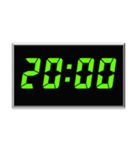 時間スタンプpart7(20:00〜23:15)（個別スタンプ：1）
