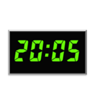 時間スタンプpart7(20:00〜23:15)（個別スタンプ：2）